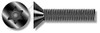 #12-24 X 3/4" Flat Head Security Machine Screws with Tamper-Resistant 6Lobe Torx(r) Pin Drive, Alloy Steel, Includes Driver Bit