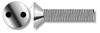 M5-0.8 X 35mm Security Machine Screws, Metric, Flat Countersunk Head Tamper Resistant Drilled Spanner Drive, AISI 304 Stainless Steel (18-8), Includes Driver Bit