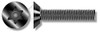 1/4"-20 X 1/2" Flat Undercut Head Security Machine Screws with Tamper-Resistant 6Lobe Torx(r) Pin Drive, Alloy Steel, Includes Driver Bit