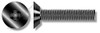 #8-32 X 1/4" Security Machine Screws, Flat Countersunk Undercut Head Tamper Resistant Hex Socket Pin Drive, Alloy Steel, Includes Driver Bit