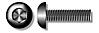 #4-40 X 3/8" Button Head Hex Socket Cap Screws, Alloy Steel, Plain, Unbrako