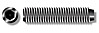 1/2"-13 X 3/4" Hex Socket Set Screws, Knurled Cup Point, Alloy Steel, Plain, Unbrako