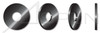 #10 Flat Washers, Machine Screw Washers, Steel, Black Zinc
