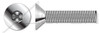 M12-1.75 X 110mm Flat Countersunk Socket Cap Screws, Hex Drive, Fully Threaded, DIN 7991 / ISO 10642, A2 Stainless Steel