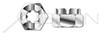 M30-3.5, HGT=33mm, AF=46mm DIN 935 / ISO 7035, Metric, Slotted Castle Nuts, A4 Stainless Steel M30-3.5, HGT=33mm, AF=46mm DIN 935 / ISO 7035, Metric, Slotted Castle Nuts, A4 Stainless Steel