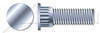 #6-32 X 5/8" Broaching Type Clinch Stud, Flush Head, Phosphor Bronze, Electro-Tin Plated