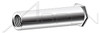 #10-32 X 1/2", OD=0.275" Self-Clinching Standoffs, Full Thread, AISI 303 Stainless Steel (18-8)