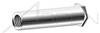 #6-32 X 1/2", OD=0.207" Self-Clinching Standoffs, Full Thread, AISI 303 Stainless Steel (18-8)