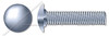 5/16"-18 X 2" Carriage Bolts, Round Head, Short Square Neck, Full Thread, A307 Steel, Zinc