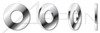 7/8" SAE Flat Washers, 18-8 Stainless Steel