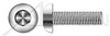 #10-32 X 5/8" Button Head Hex Socket Cap Screws, Full Thread, AISI 316 Stainless Steel