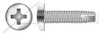 #2-56 X 1/2" Type 23 Thread Cutting Screws, Pan Head with Phillips Drive, 18-8 Stainless Steel