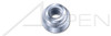 #10-24 X 0.087" Self-Clinching Nuts, Steel, Zinc Plated