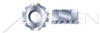 M10-1.5 Hex K Lock Keps Nuts, Metric, Class 8 Steel, Zinc Plated