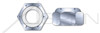M7-1.0 DIN 985, Metric, Hex Nylon Insert Stop Lock Nuts, Class 8 Steel, Zinc Plated