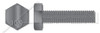 M10-1.5 X 70mm Hex Cap Screws, Fully Threaded, DIN 933 / ISO 4017, Class 10.9 Steel, Plain