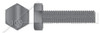 M10-1.5 X 80mm Hex Cap Screws, Fully Threaded, DIN 933 / ISO 4017, Class 10.9 Steel, Plain