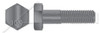 M8-1.25 X 60mm Hex Cap Screws, Partially Threaded, DIN 931 / ISO 4014, Class 10.9 Steel, Plain