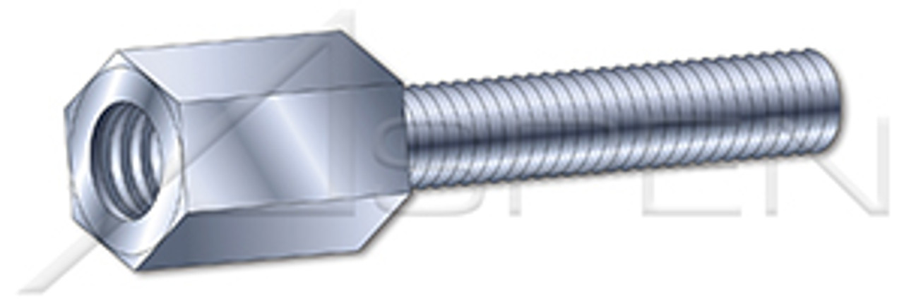 #4-40 X 5/16" Jack Screws, Steel, Zinc Plated