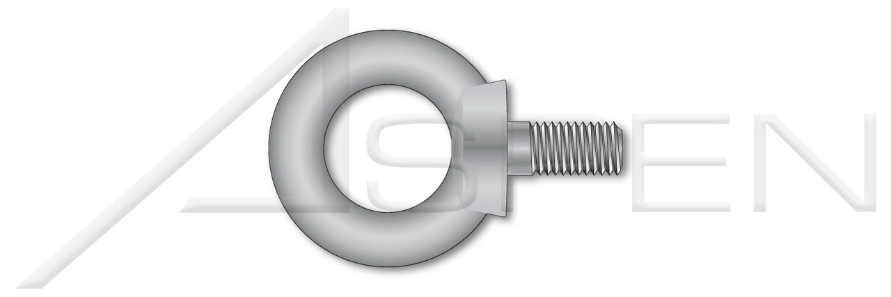 M24-3.0 DIN 581, Metric, Lifting Eye Bolts, Heavy Duty, Steel, Drop Forged