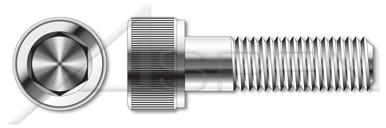 M16-2.0 X 120mm Socket Cap Screws, Hex Drive, DIN 912 / ISO 4762, A4-80 Stainless Steel