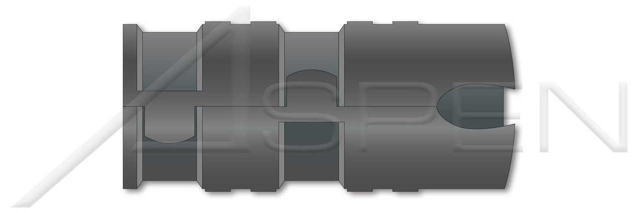 1/2" Expansion Shield Anchors, Single Expansion, Zamac Alloy