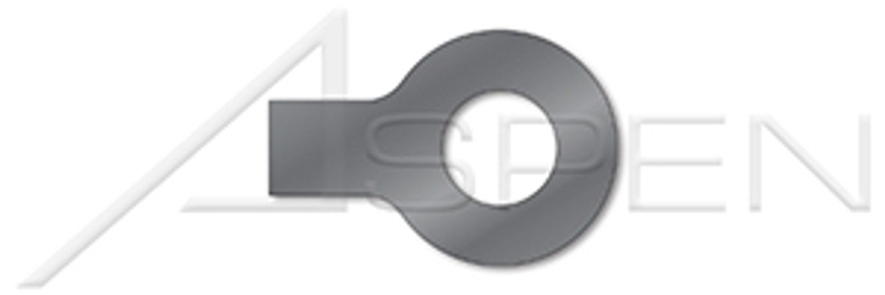 M4 DIN 93, Metric, Tab Washers, 1 Tab, Steel, Plain M4 DIN 93, Metric, Tab Washers, 1 Tab, Steel, Plain
