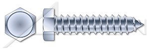 M5.5 X 13mm DIN 7976 / ISO 1479, Metric, Self-Tapping Sheet Metal Screws, Hex Indented Head, Full Thread, Steel, Zinc Plated