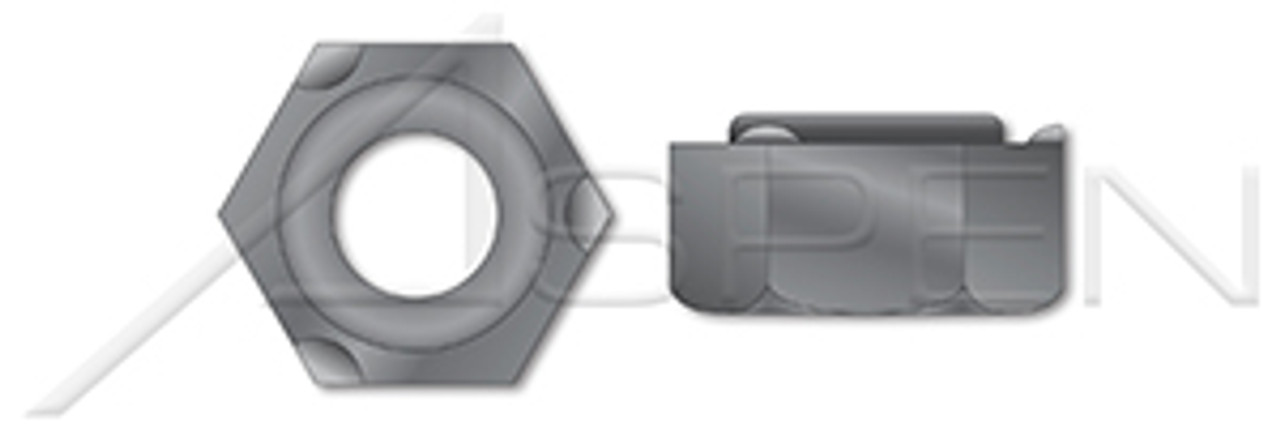 M10-1.5 DIN 929, Metric, Hex Weld Nuts, Steel, Plain