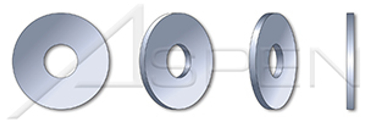 M24 DIN 7349, Metric, Thick Flat Washers, Steel, Zinc Plated