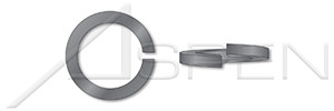 M22 DIN 7980, Metric, Helical Spring Lock Washers, High Collar, Spring Steel, Black