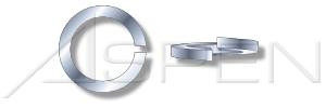M12 DIN 7980, Metric, Helical Spring Lock Washers, High Collar, Spring Steel, Zinc Plated