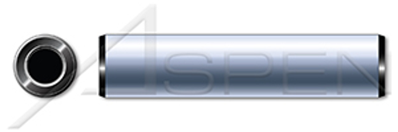 M8 X 28mm DIN 7979-D / ISO 8735A, Metric, Pull Dowel Pins, Internal Threading, Steel