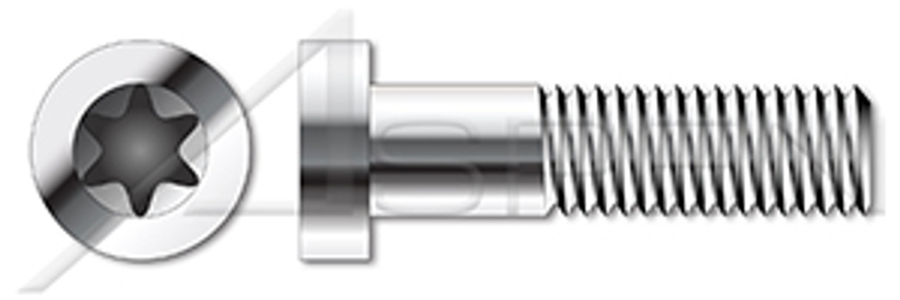 M2.5-0.45 X 8mm ISO 14580, Metric, Low Head 6-Lobe Socket Cap Screws, A2 Stainless Steel