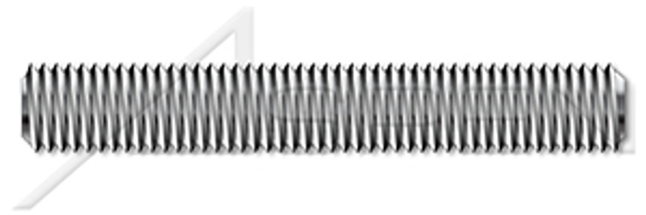 M12-1.75 X 35mm DIN 976-1, Metric, Studs, Full Thread, A2 Stainless Steel