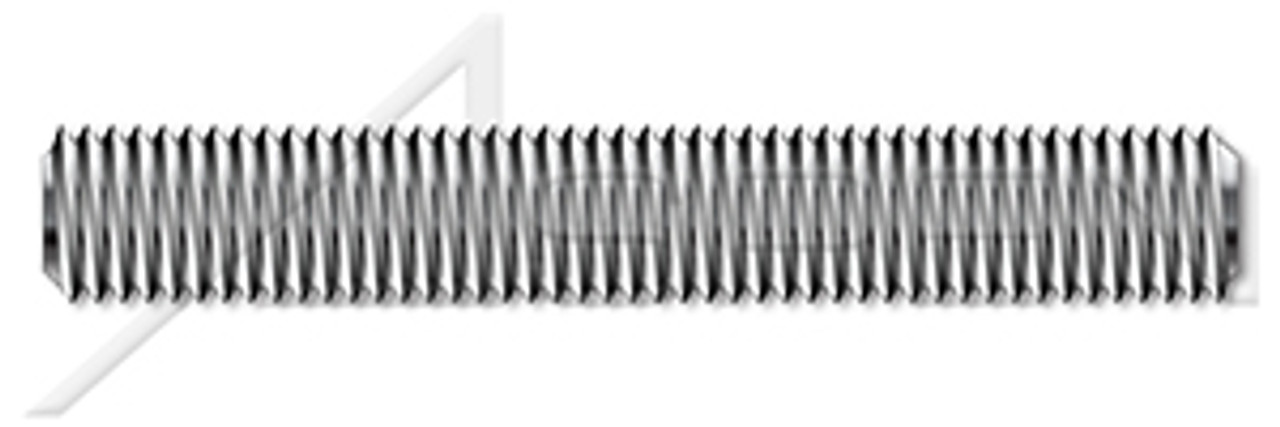 M22-2.5 X 2m DIN 976-1, Metric, Studs, Full Thread, A2 Stainless Steel