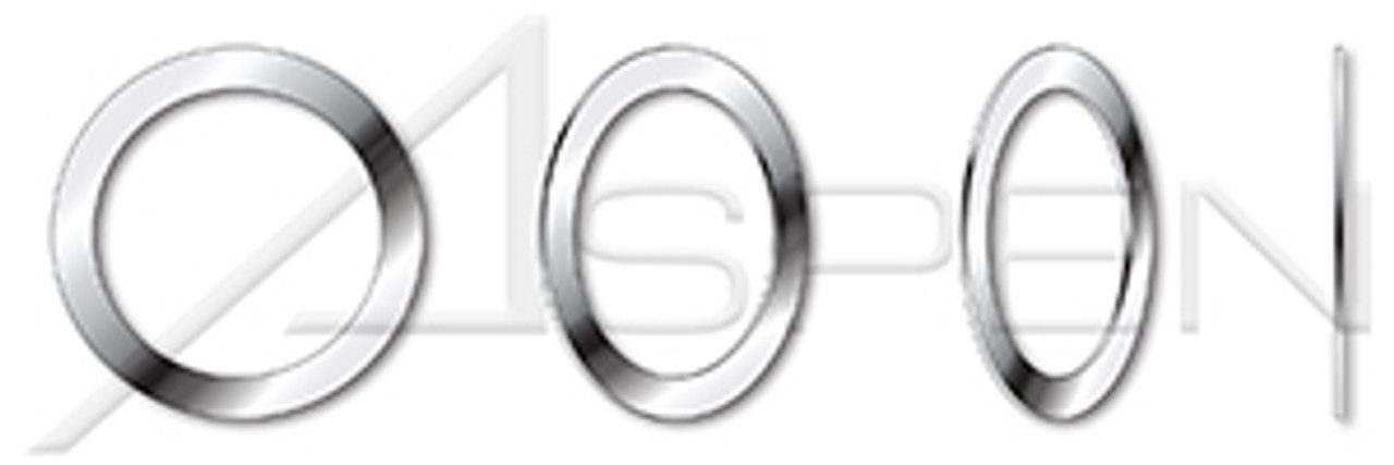 M10, THK=1mm DIN 988, Metric, Precision Shim Rings, A2 Stainless Steel M10, THK=1mm DIN 988, Metric, Precision Shim Rings, A2 Stainless Steel
