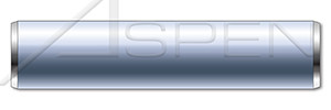 M5 X 14mm DIN 7 Type A / ISO 2338, Metric, Solid Dowel Pins, A4 Stainless Steel