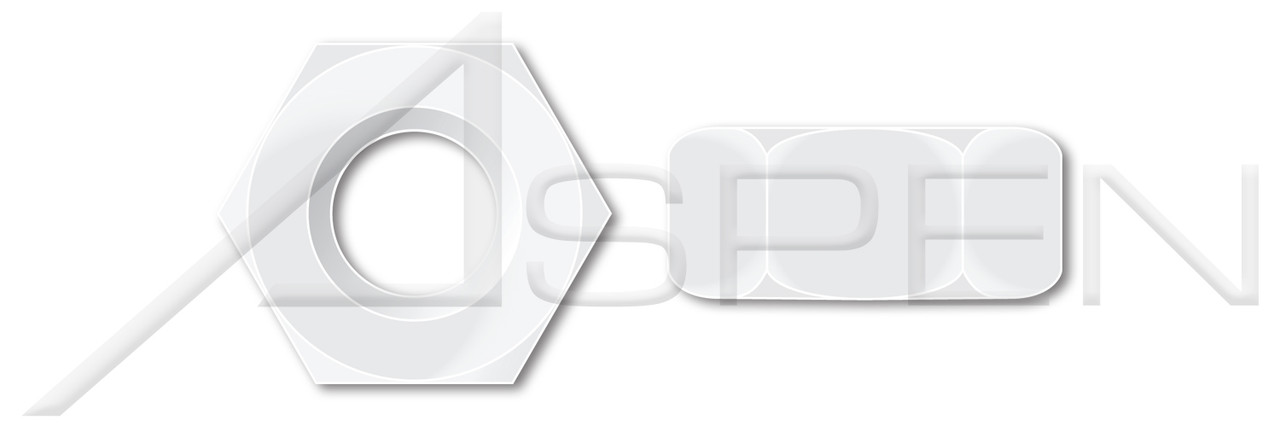 1/4"-20 Hex Nuts, Type 6/6 Nylon