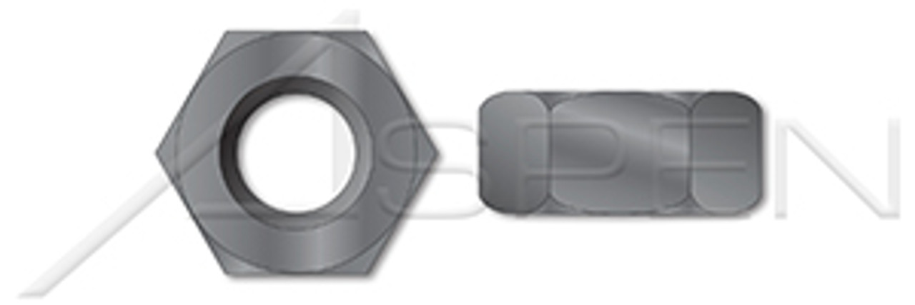 2"-4.5 Hex Finished Nuts, Hot Formed, Steel, Plain