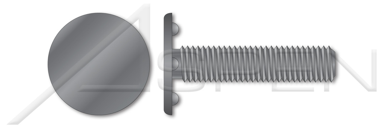 1/4"-20 X 1" Weld Screws, Projections Under Head, C1008-C1010 Steel