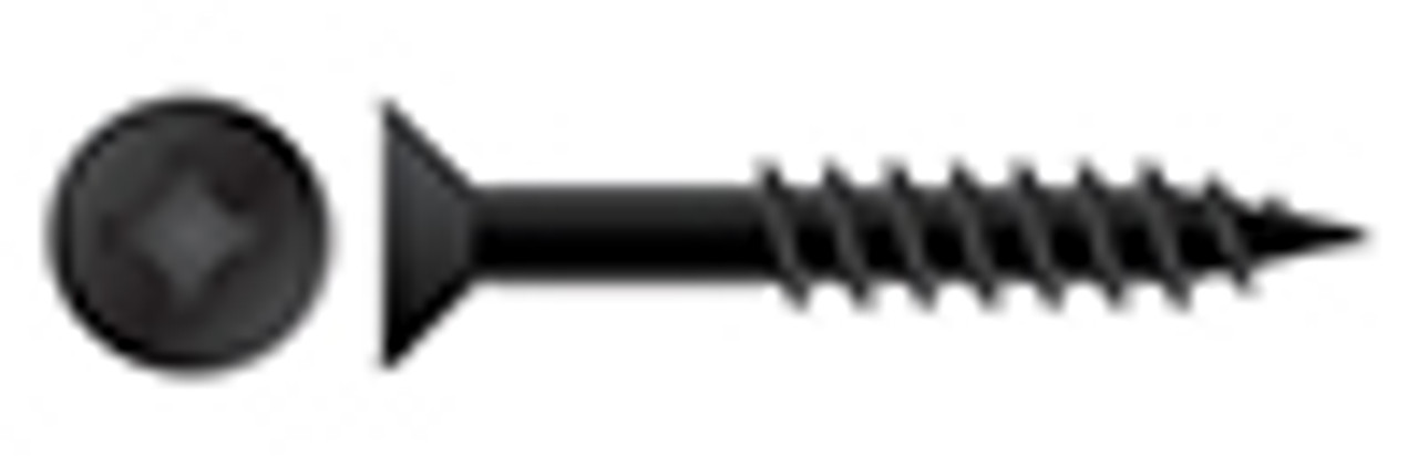 #6 X 1" Particle Board Screws, Flat Phillips Drive, Coarse Thread, Steel, Phosphate