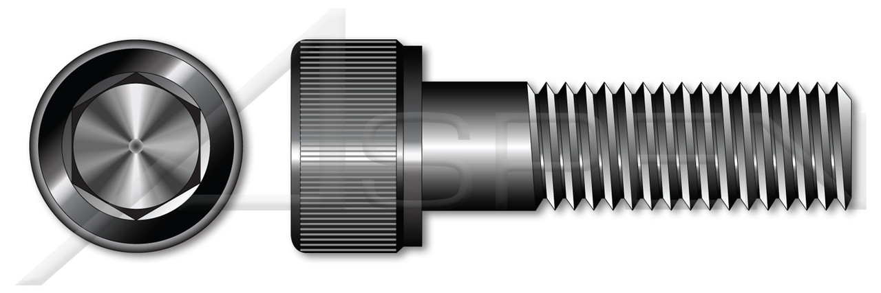 5/16"-18 X 3/4" Hex Socket Head Cap Screws, Coarse Thread, Alloy Steel, Made in U.S.A.