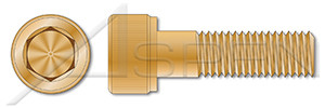3/8"-16 X 1-3/4" Socket Cap Screws, Hex Drive, Silicon Bronze