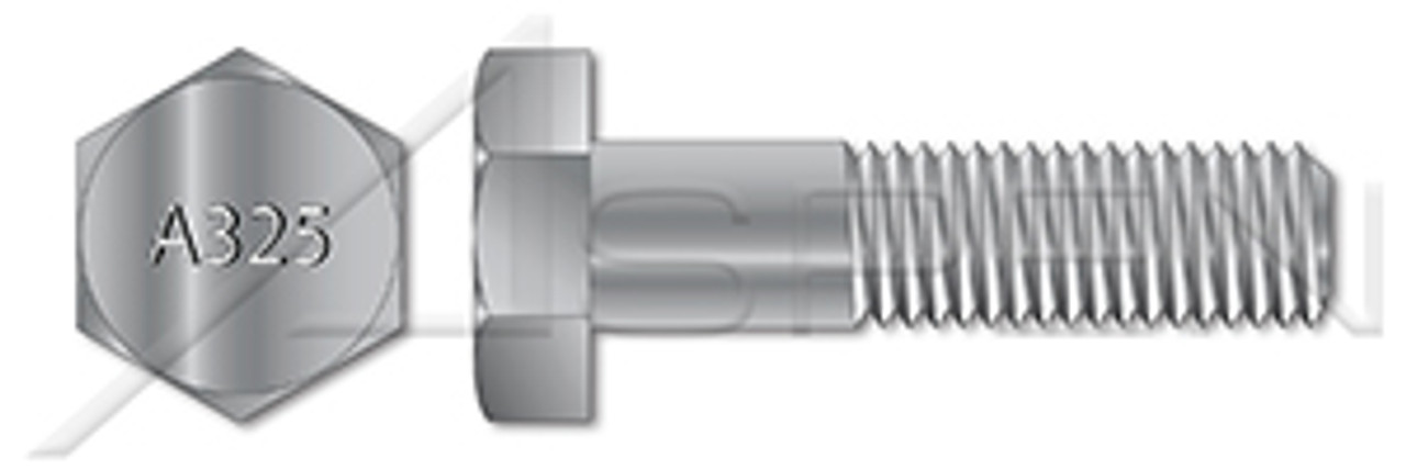 5/8"-11 X 1-1/2" Heavy Structural Hex Bolts, Steel, Hot Dip Galvanized, ASTM A325 Type 1