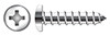 #8 X 1-1/2" Self-Tapping Sheet Metal Screws, Type "A", Pan Phillips Drive, AISI 410 Stainless Steel