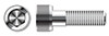 1/4"-20 X 1" Hex Socket Head Cap Screws, 18-8 Stainless Steel, Black Oxide