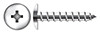 #4 X 1/2" Self-Tapping Sheet Metal Screws, Type "A", Truss Phillips Drive, AISI 410 Stainless Steel