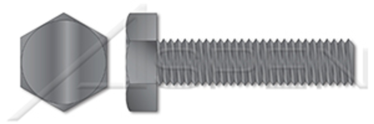 5/8"-11 X 2" Machine Bolts, Hex Head, Full Thread, A307 Steel, Plain 5/8"-11 X 2" Machine Bolts, Hex Head, Full Thread, A307 Steel, Plain