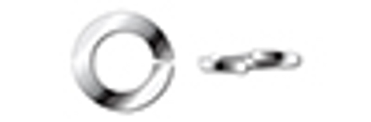 5/8" Helical Spring Lock Washers, Light Split, AISI 304 Stainless Steel (18-8)